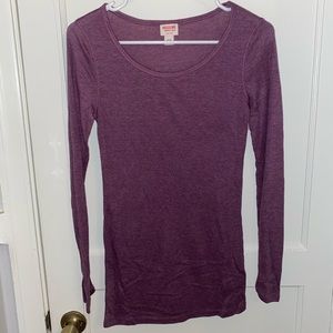 Mossimo purple long sleeve